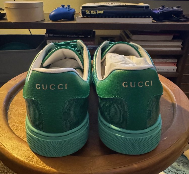 Gucci Ace GG Crystal Canvas Sneaker