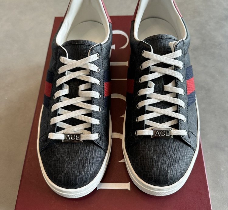 Gucci Ace GG Supreme Black