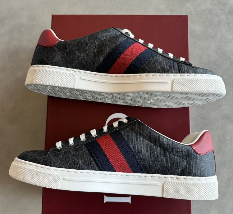 Gucci Ace GG Supreme Black