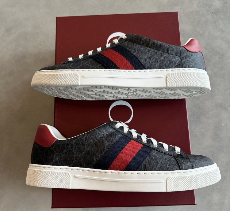 Gucci Ace GG Supreme Black