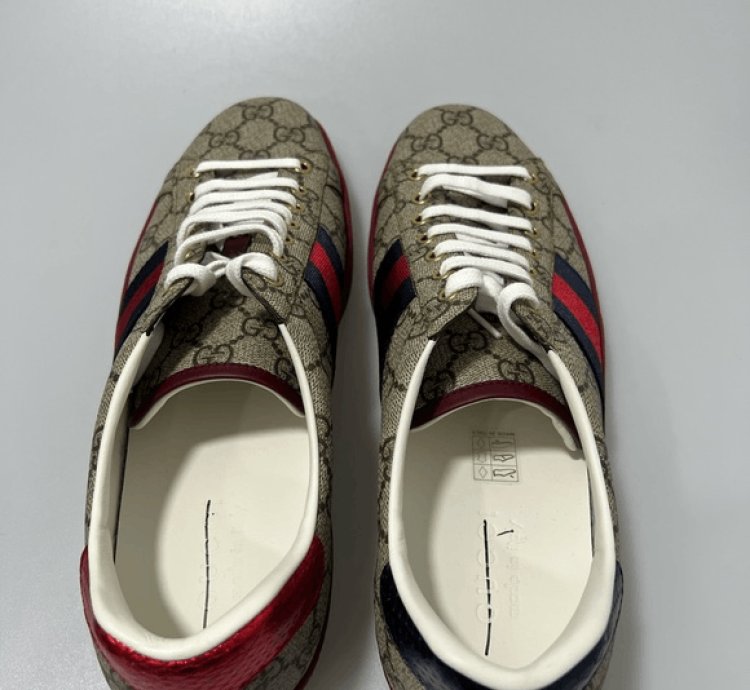 Gucci Ace GG Supreme Canvas Beige Multi Men 9 US 10
