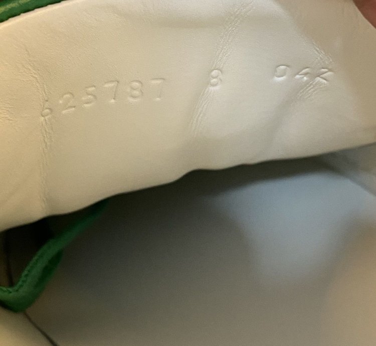 GUCCI ACE GREEN GG MONOGRAM