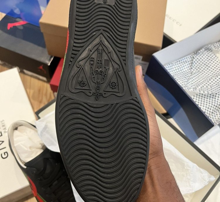 Gucci Ace Interlocking (Black)