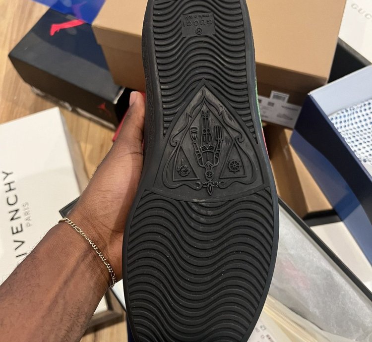 Gucci Ace Interlocking (Black)