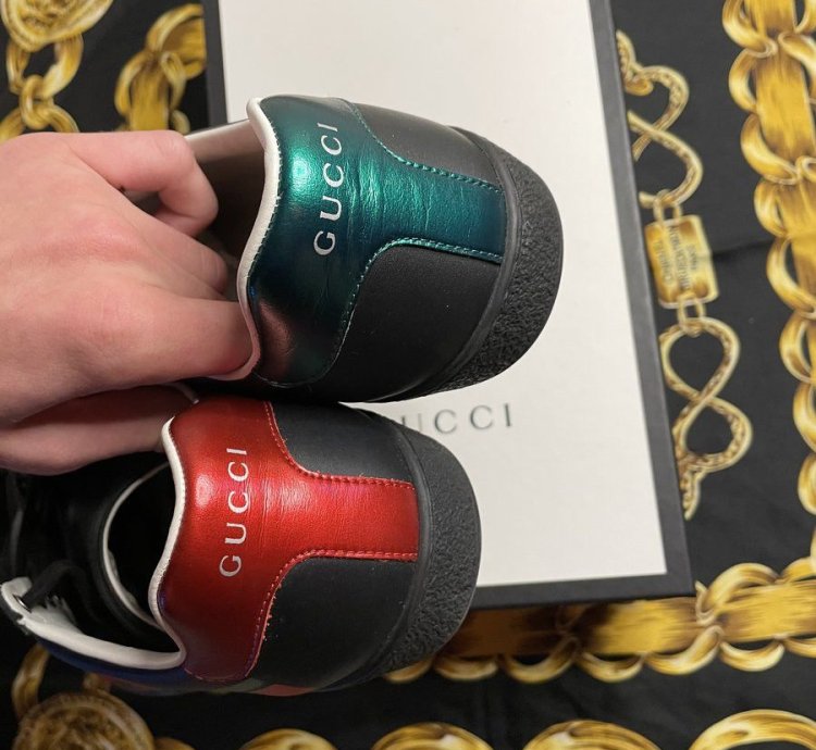 Gucci Ace Interlocking Black