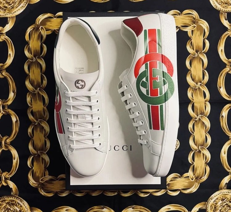 Gucci Ace Interlocking White
