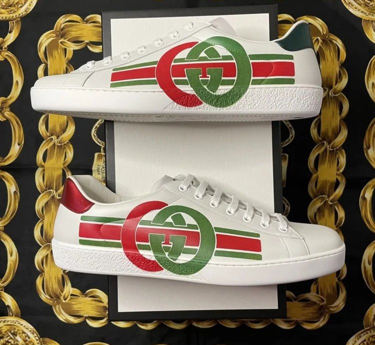 Gucci Ace Interlocking White