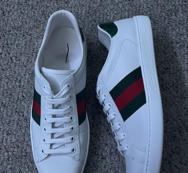 Gucci Ace Leather Low White