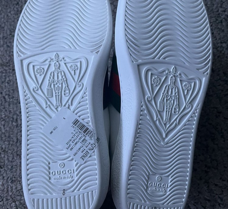 Gucci Ace Leather Low White