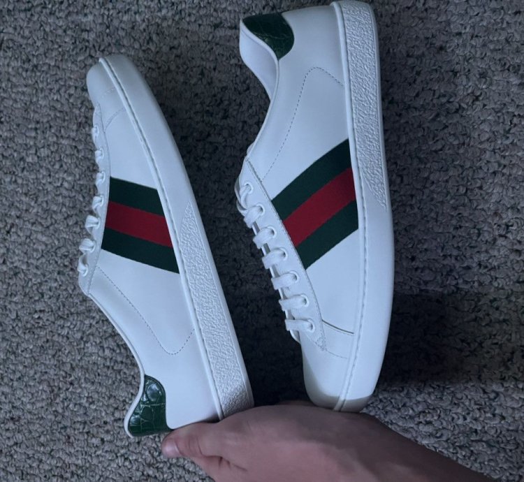 Gucci Ace Leather Low White