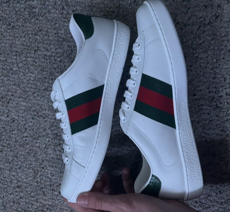 Gucci Ace Leather Low White
