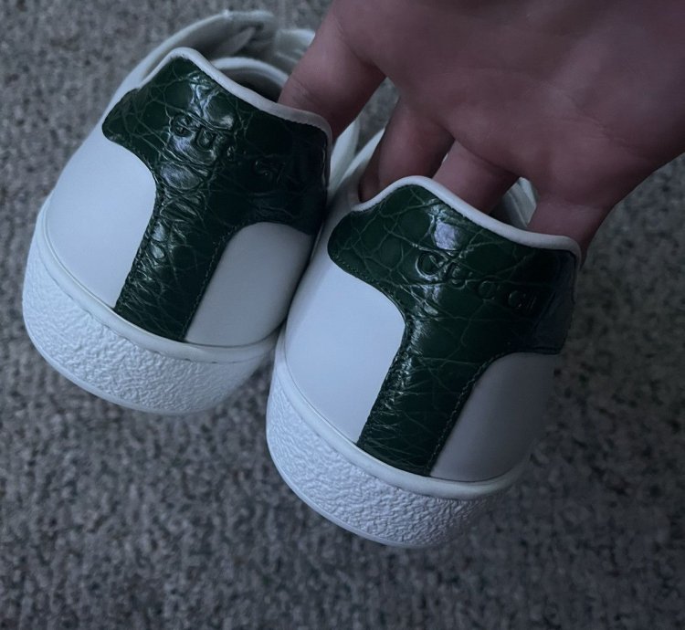 Gucci Ace Leather Low White