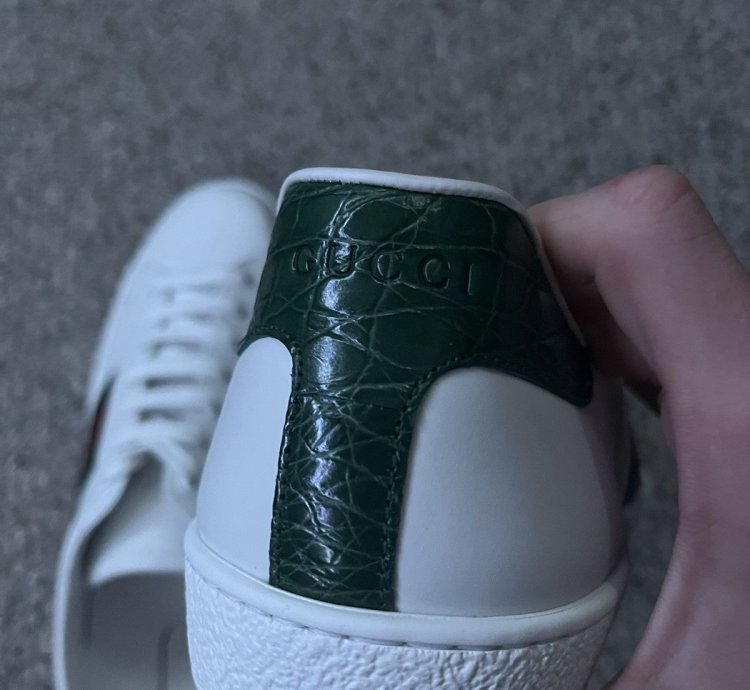 Gucci Ace Leather Low White