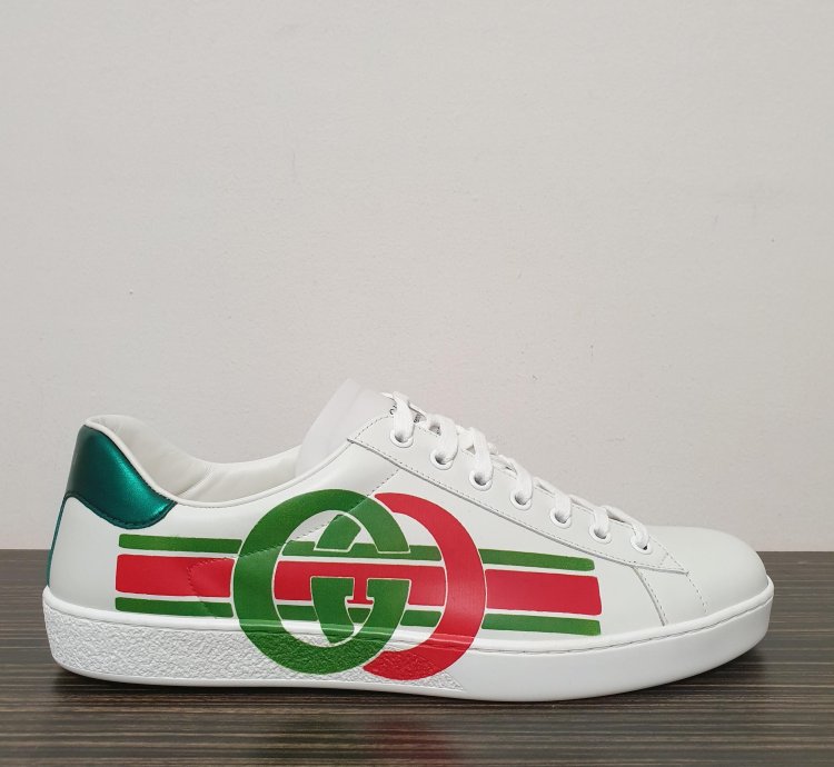 Gucci ace low top sneakers 10
