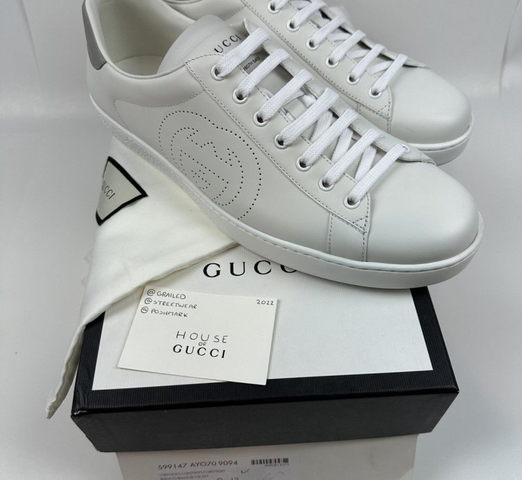Gucci Ace Perforated GG Sneakers