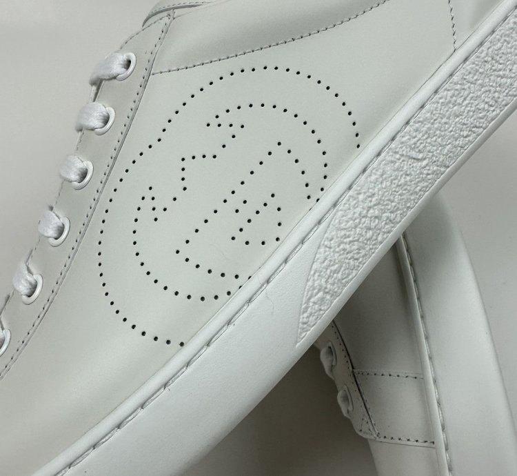 Gucci Ace Perforated GG Sneakers