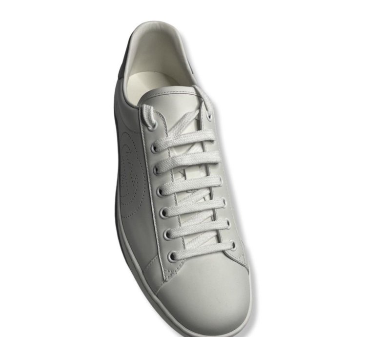 Gucci Ace Perforated Grey