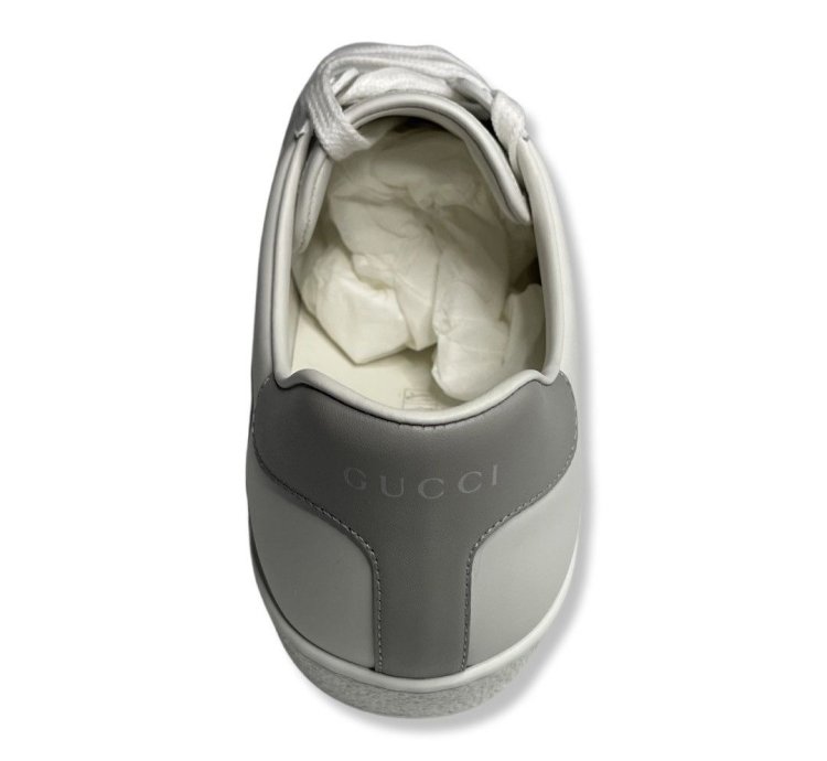Gucci Ace Perforated Grey