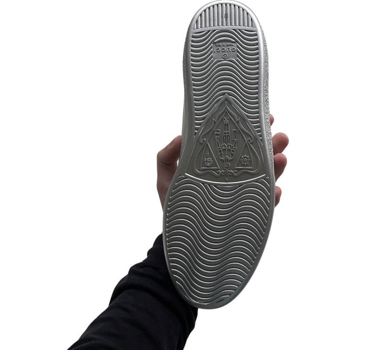 Gucci Ace Silver Sneaker