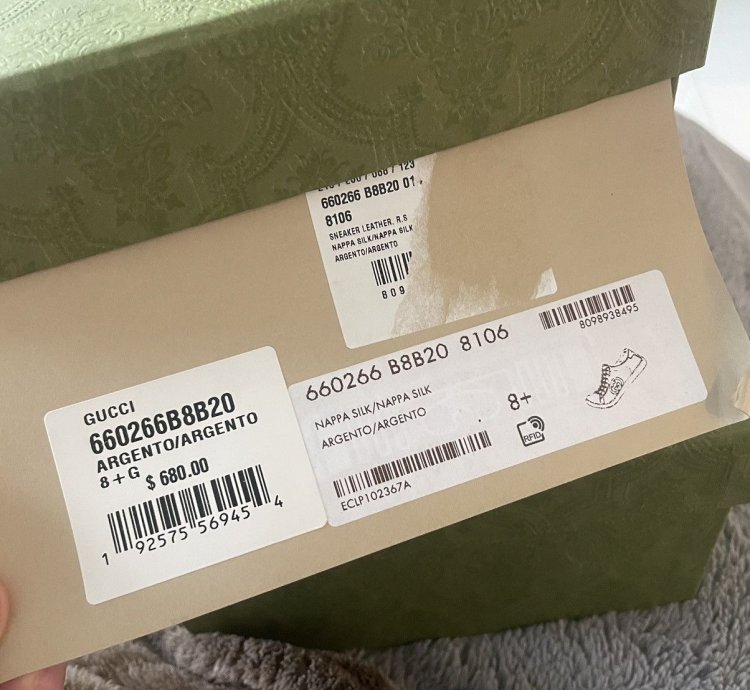 Gucci Ace Silver Sneaker