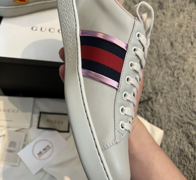Gucci Ace sneaker flames flame limited rython BRAND NEW 7