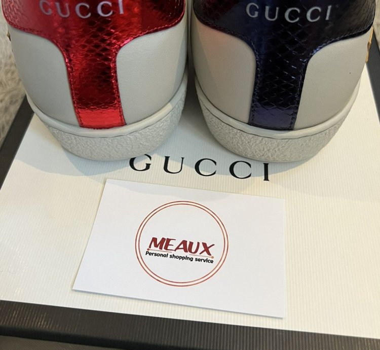 Gucci Ace sneaker flames flame limited rython BRAND NEW 7