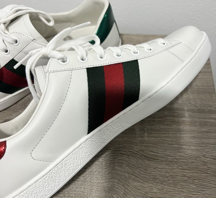 Gucci Ace Sneaker with Apple logo