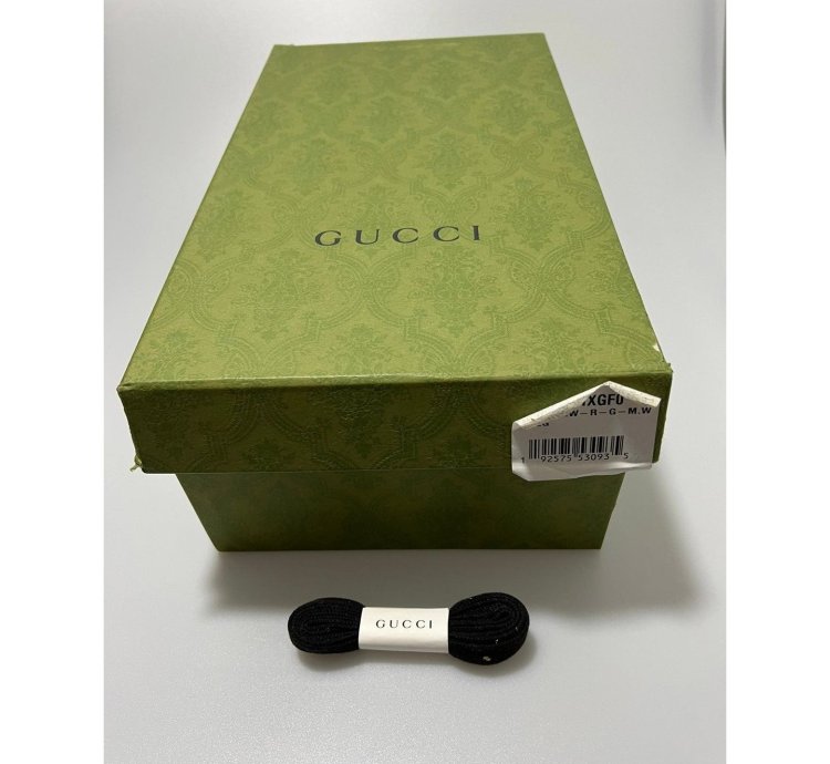 Gucci Ace Sneaker With Elastic Web Black
