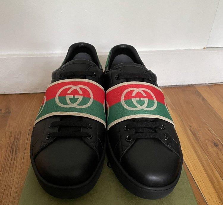 Gucci Ace Sneaker with Strap