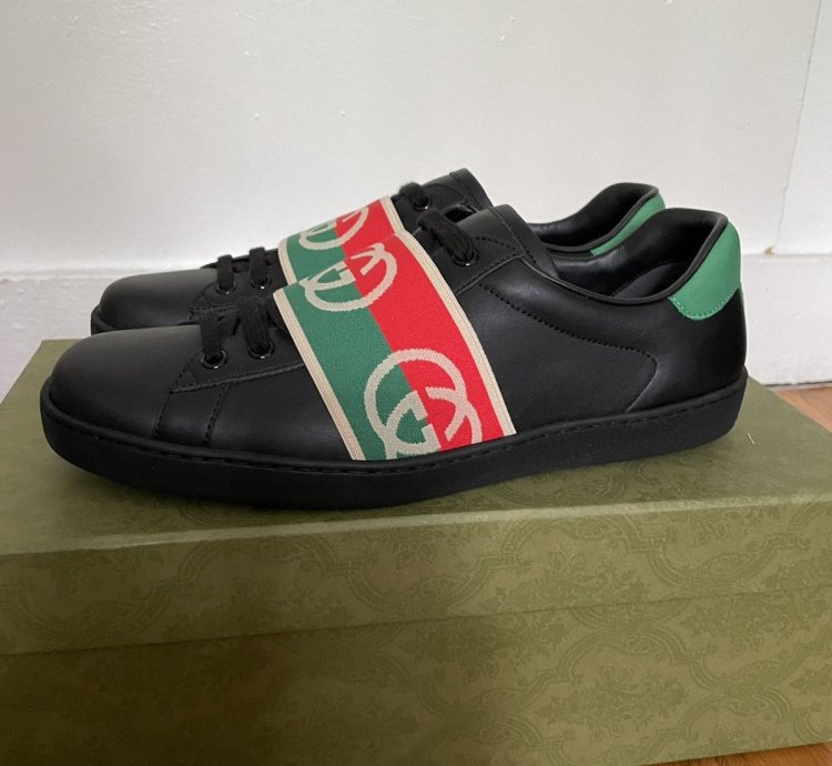 Gucci Ace Sneaker with Strap