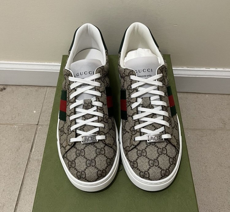 Gucci Ace Sneakers Sz 9 5uk(10 5 us)