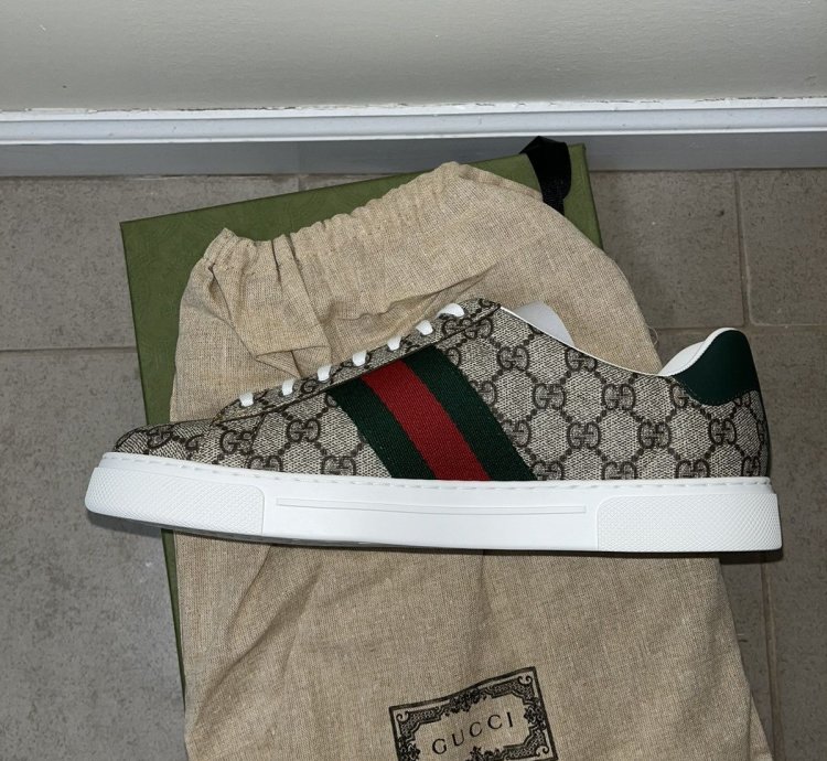 Gucci Ace Sneakers Sz 9 5uk(10 5 us)