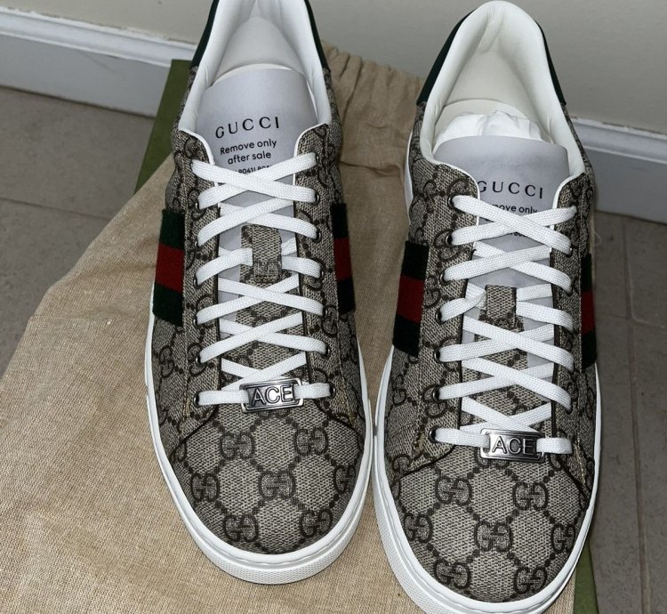 Gucci Ace Sneakers Sz 9 5uk(10 5 us)