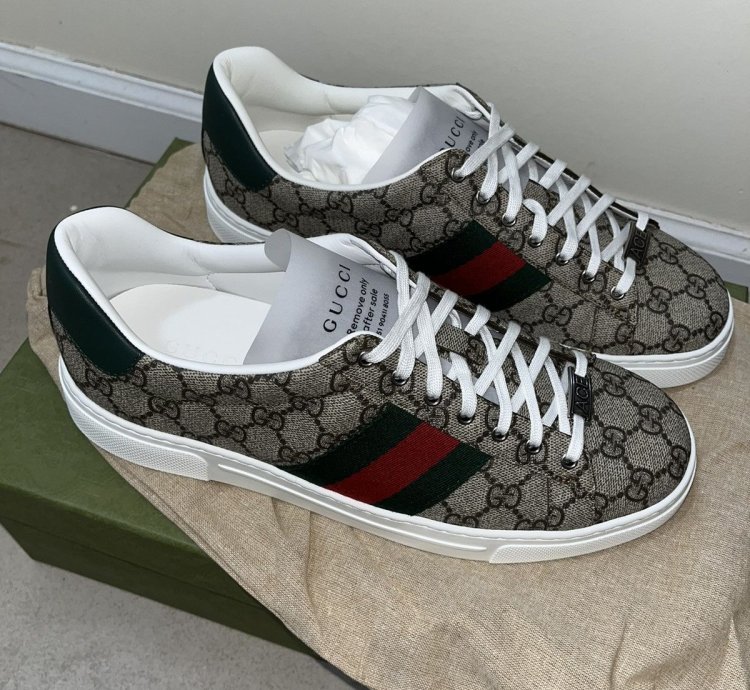 Gucci Ace Sneakers Sz 9 5uk(10 5 us)