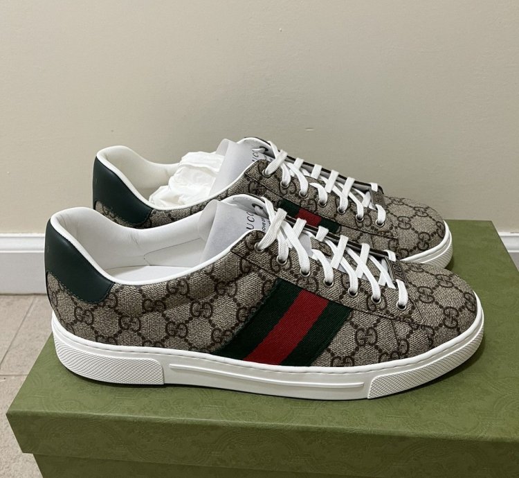 Gucci Ace Sneakers Sz 9 5uk(10 5 us)