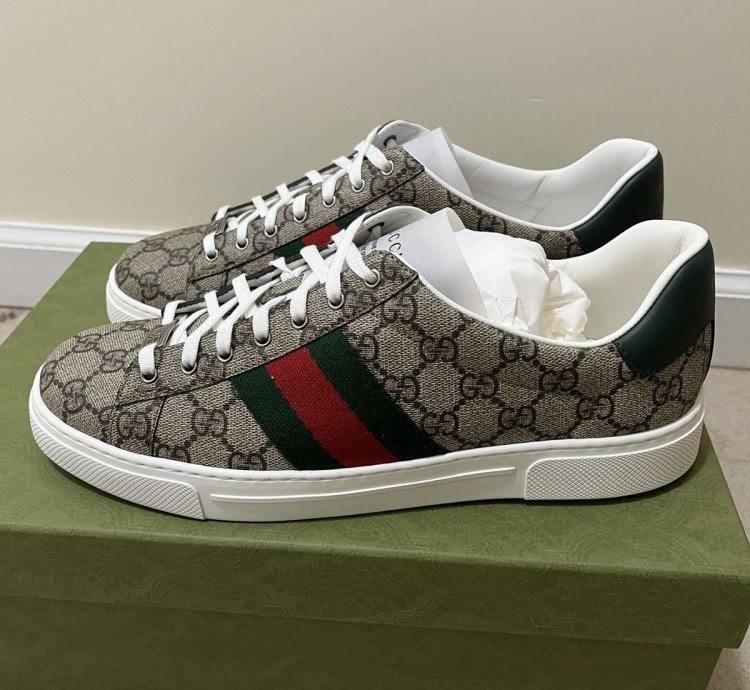 Gucci Ace Sneakers Sz 9 5uk(10 5 us)
