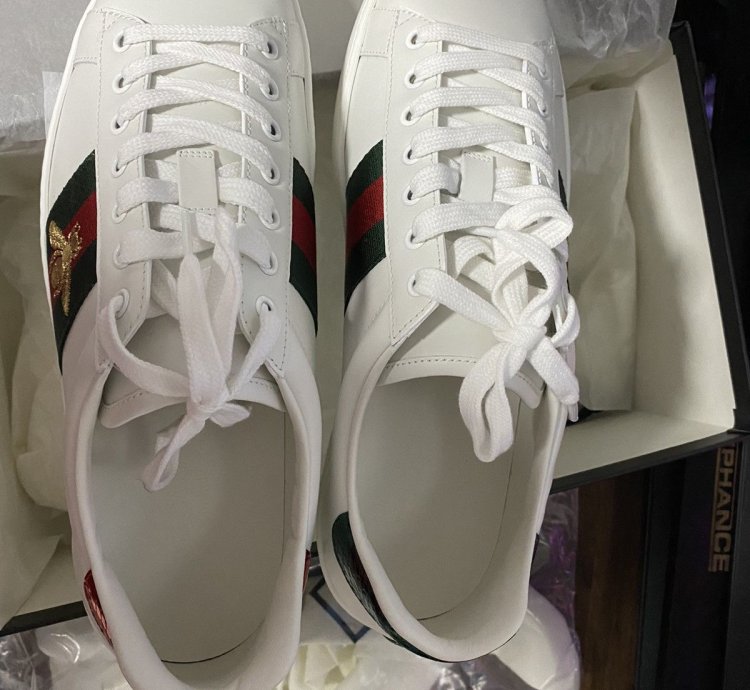Gucci Ace Sneakers with the Bee