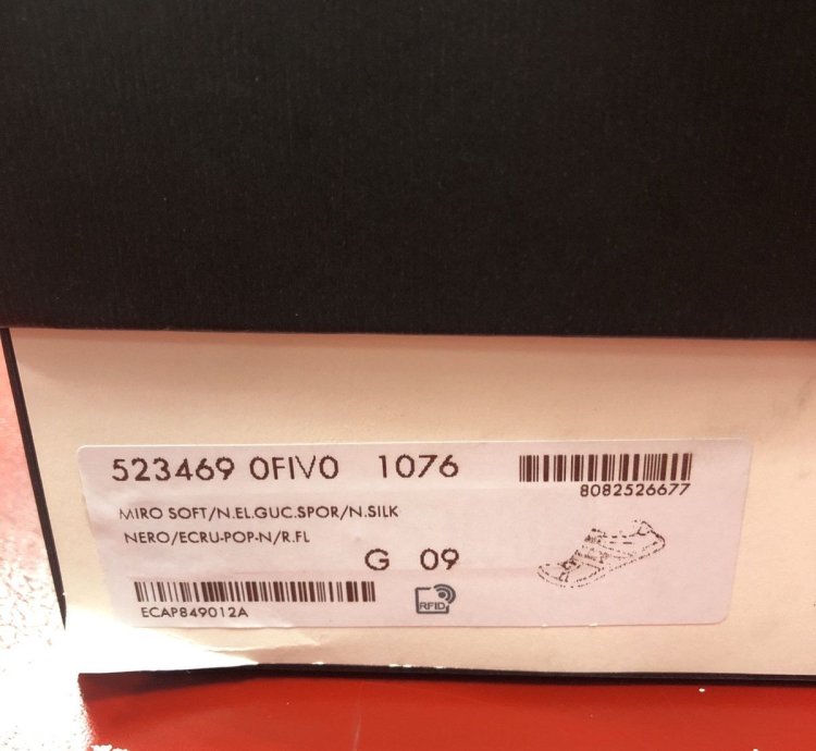 Gucci Ace Stripe Black Cream Low-Top Sneakers