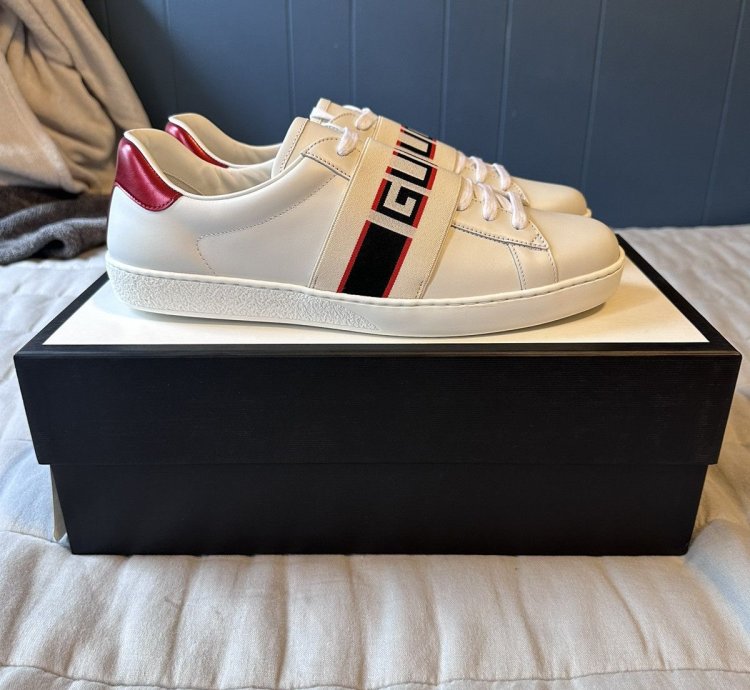 Gucci Ace Stripe Ivory
