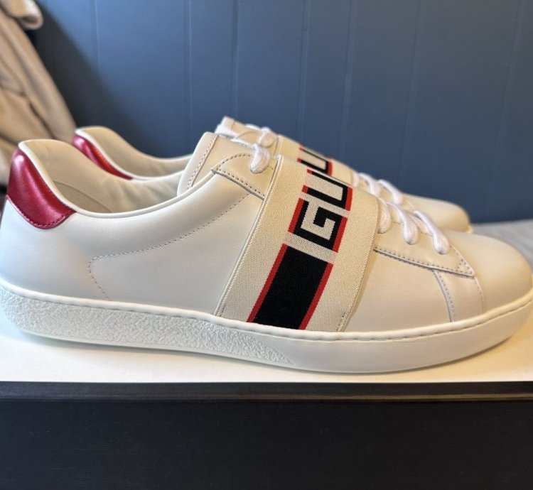 Gucci Ace Stripe Ivory