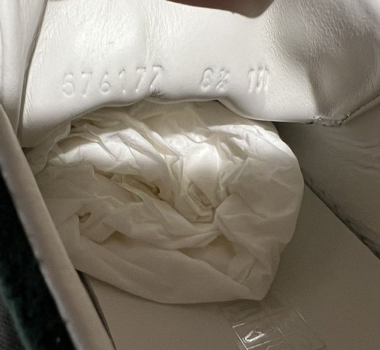 gucci ace terry cloth mens euro 8 5 New