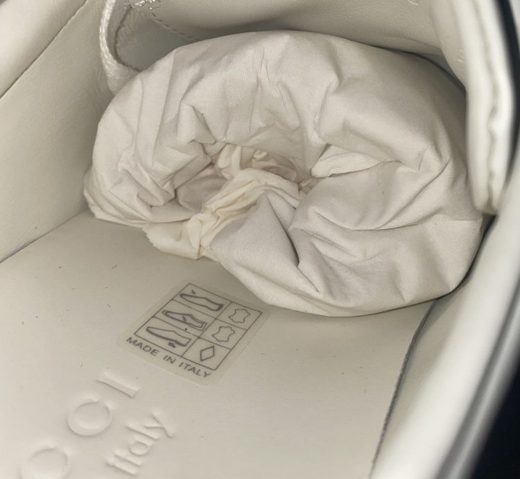 Gucci Ace White With Bee Sneakers Size 10