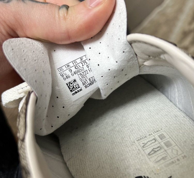 Gucci Adidas Gazelle brown GG logo canvas monogram