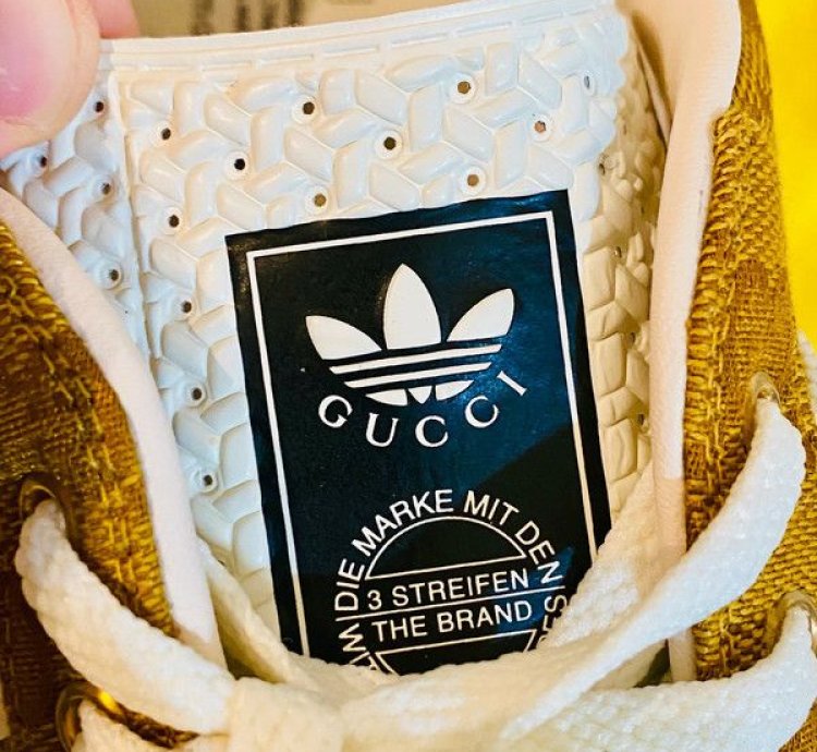 Gucci adidas Gazelle GG Monogram