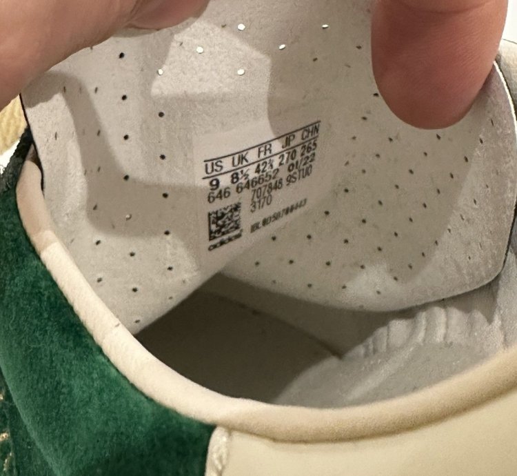 Gucci Adidas Gazelle Green Suede