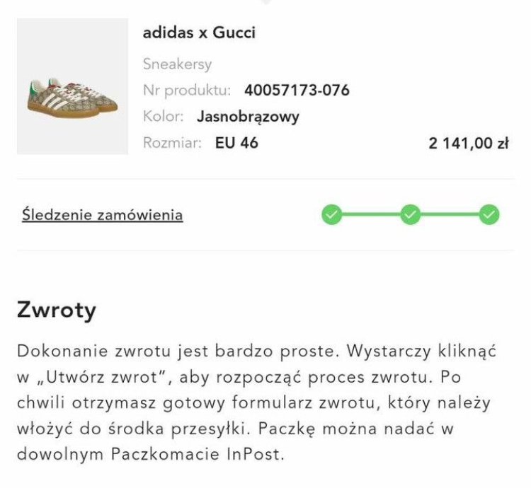 Gucci Adidas Gazelle monogram snkrs