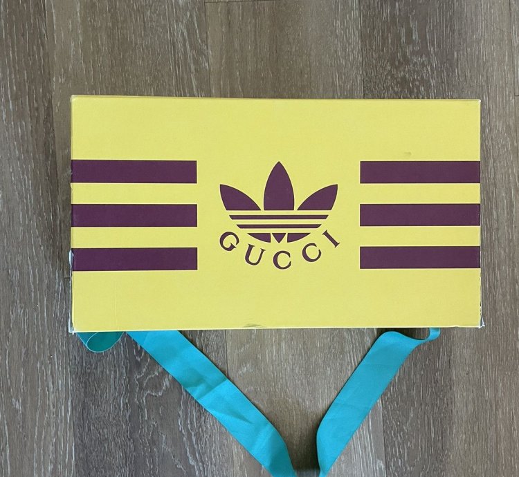 Gucci Adidas Gazelle Monogram US 8