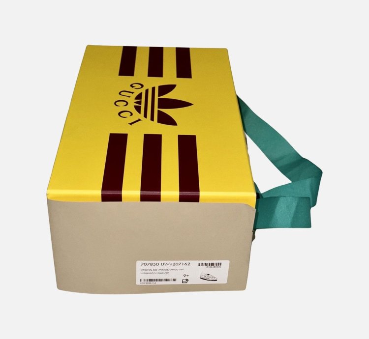 Gucci adidas Gazelle Monogram Weave US 10