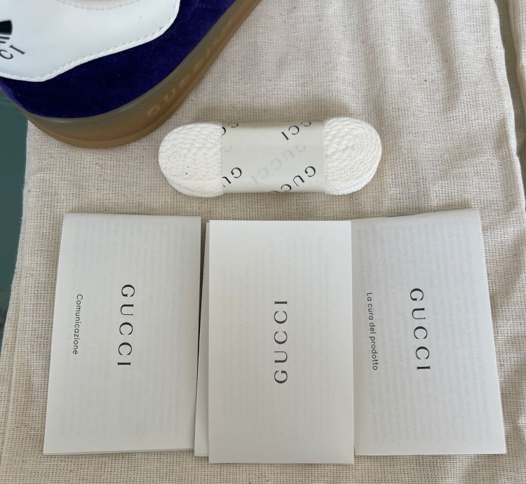 Gucci Adidas gazelle purple velvet