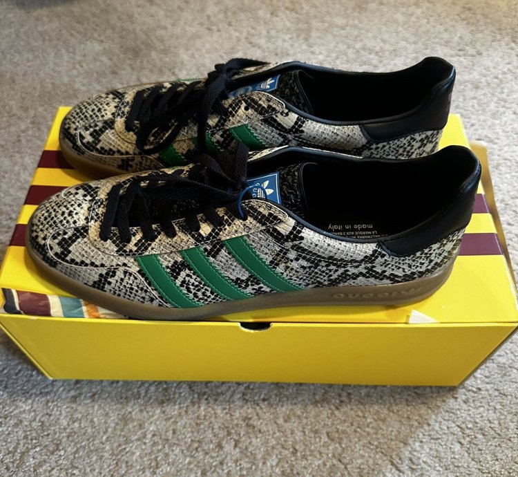 Gucci Adidas Gazelle Python